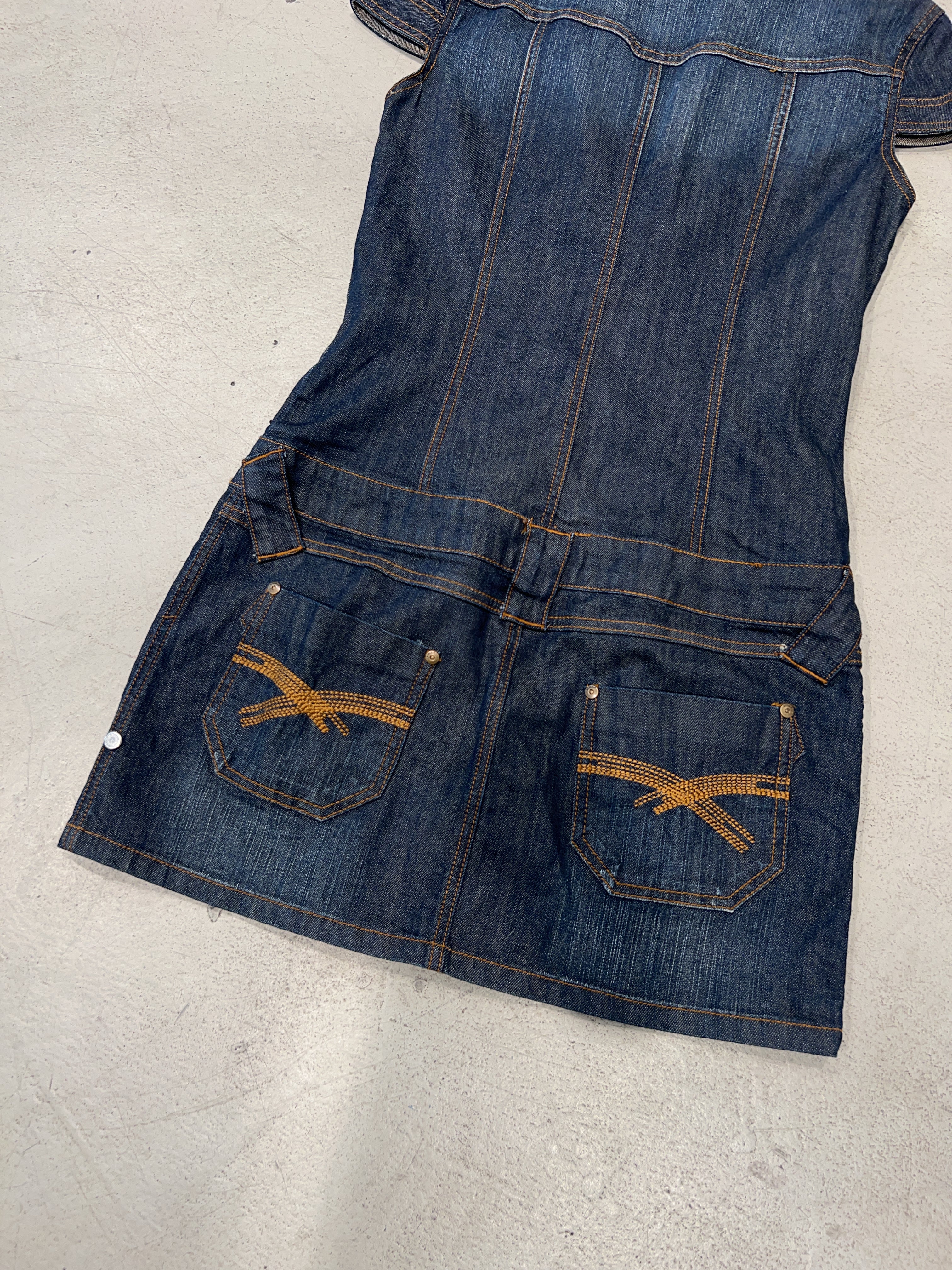 Vintage Denim Dress (S)