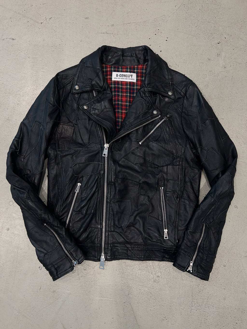 Vintage B-concept Leder Jacke (L)