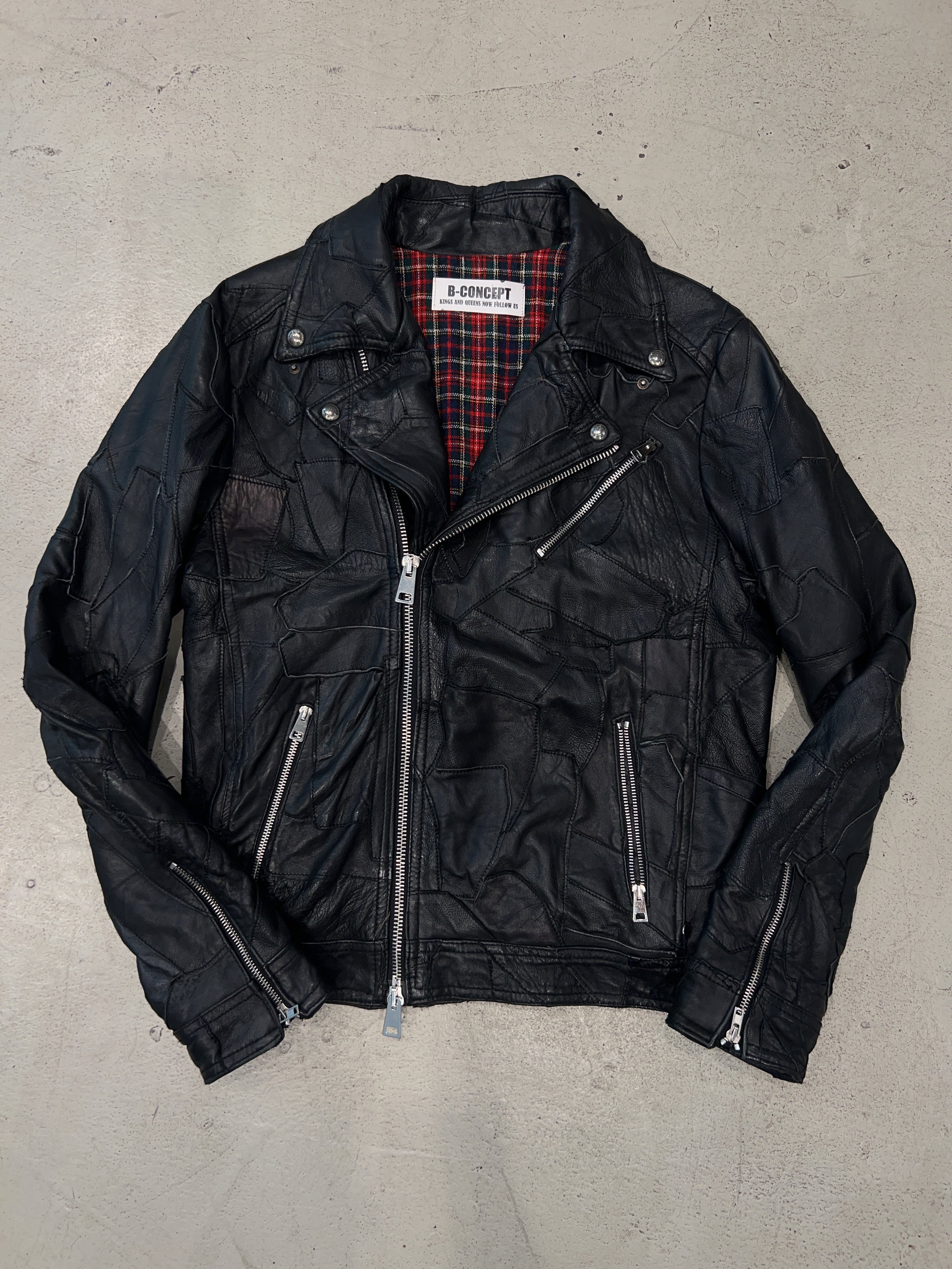 Vintage B-concept Leder Jacke (L)