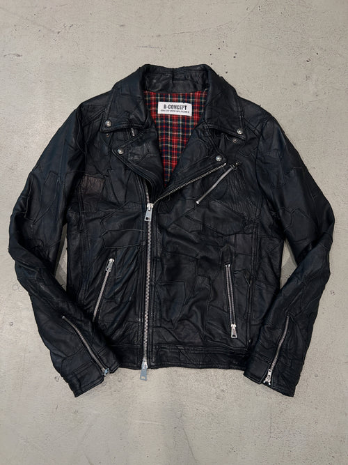 Vintage B-concept Leder Jacke (L)