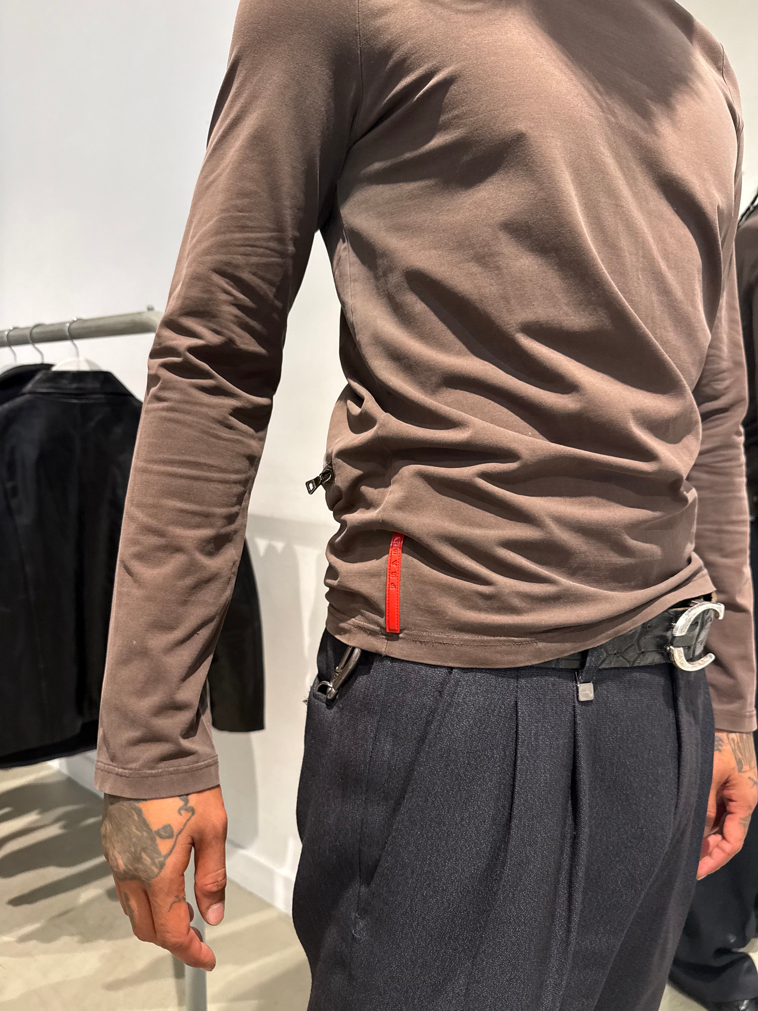 Vintage Prada Brown Longsleeve (S)