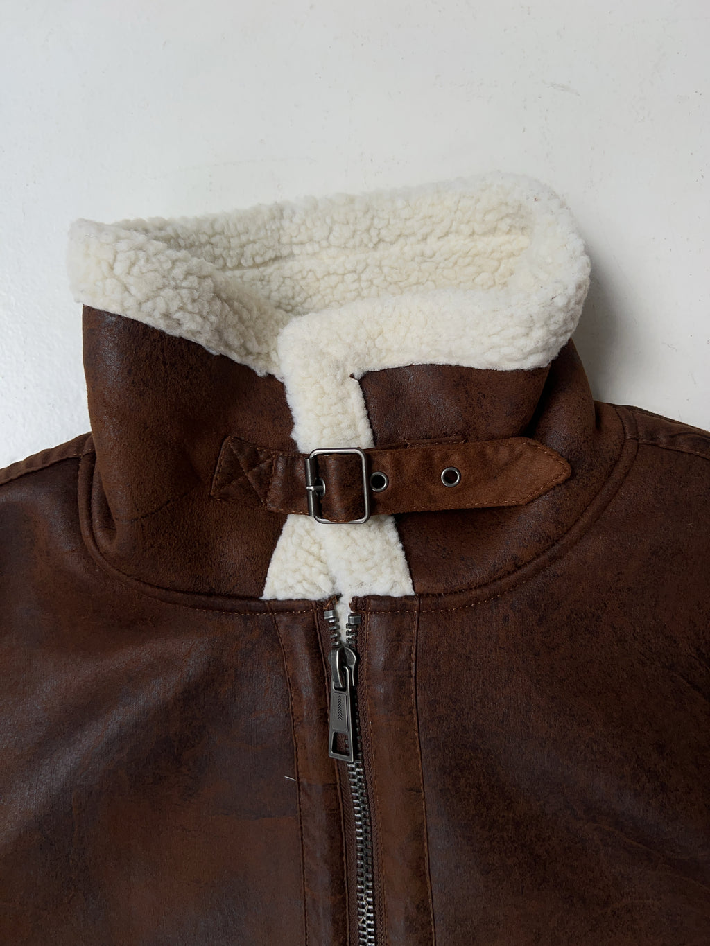 Vintage Warren Webber Faux Leather Jacket (XL)