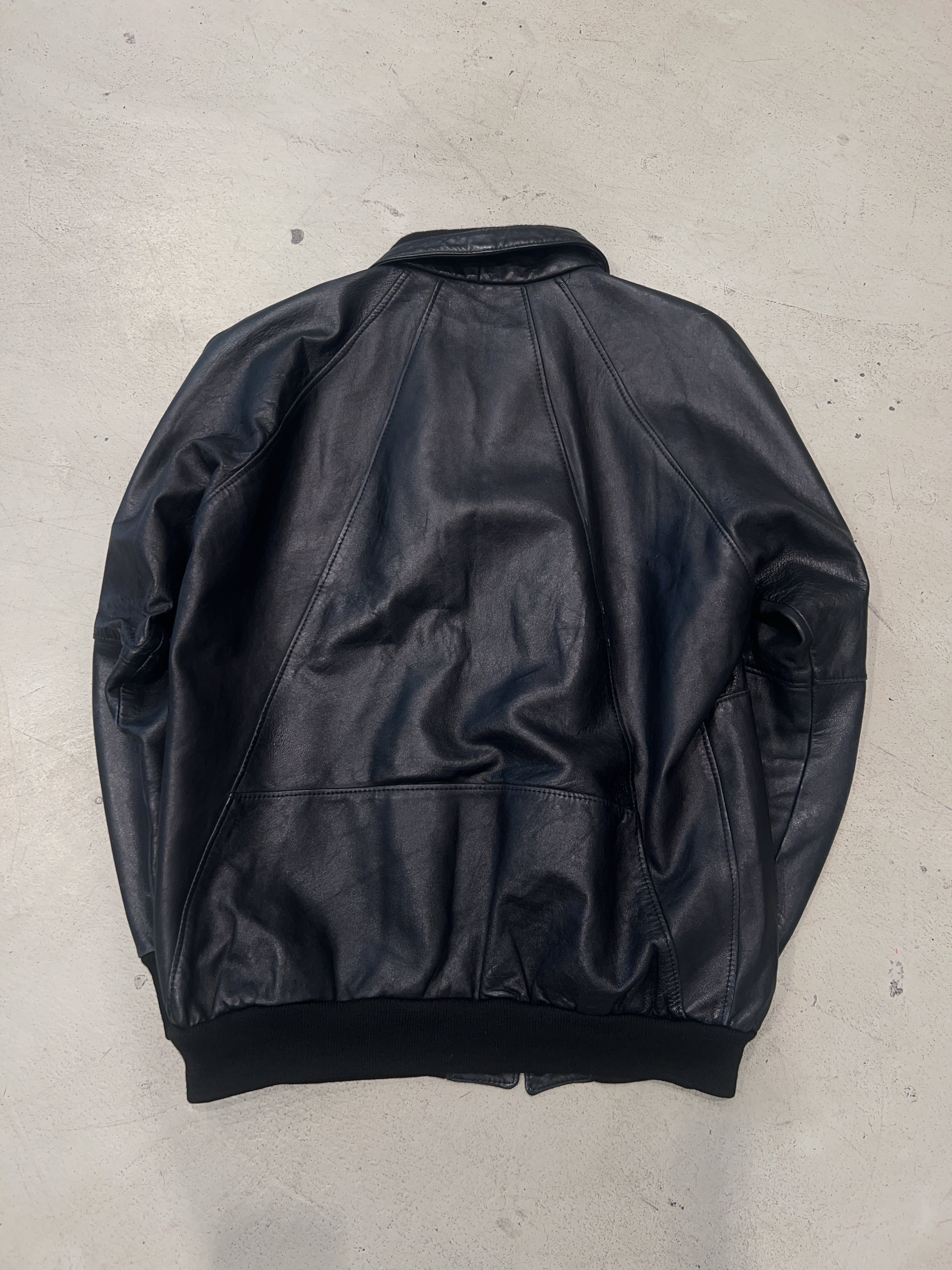 Vintage Leder Jacke (XL)