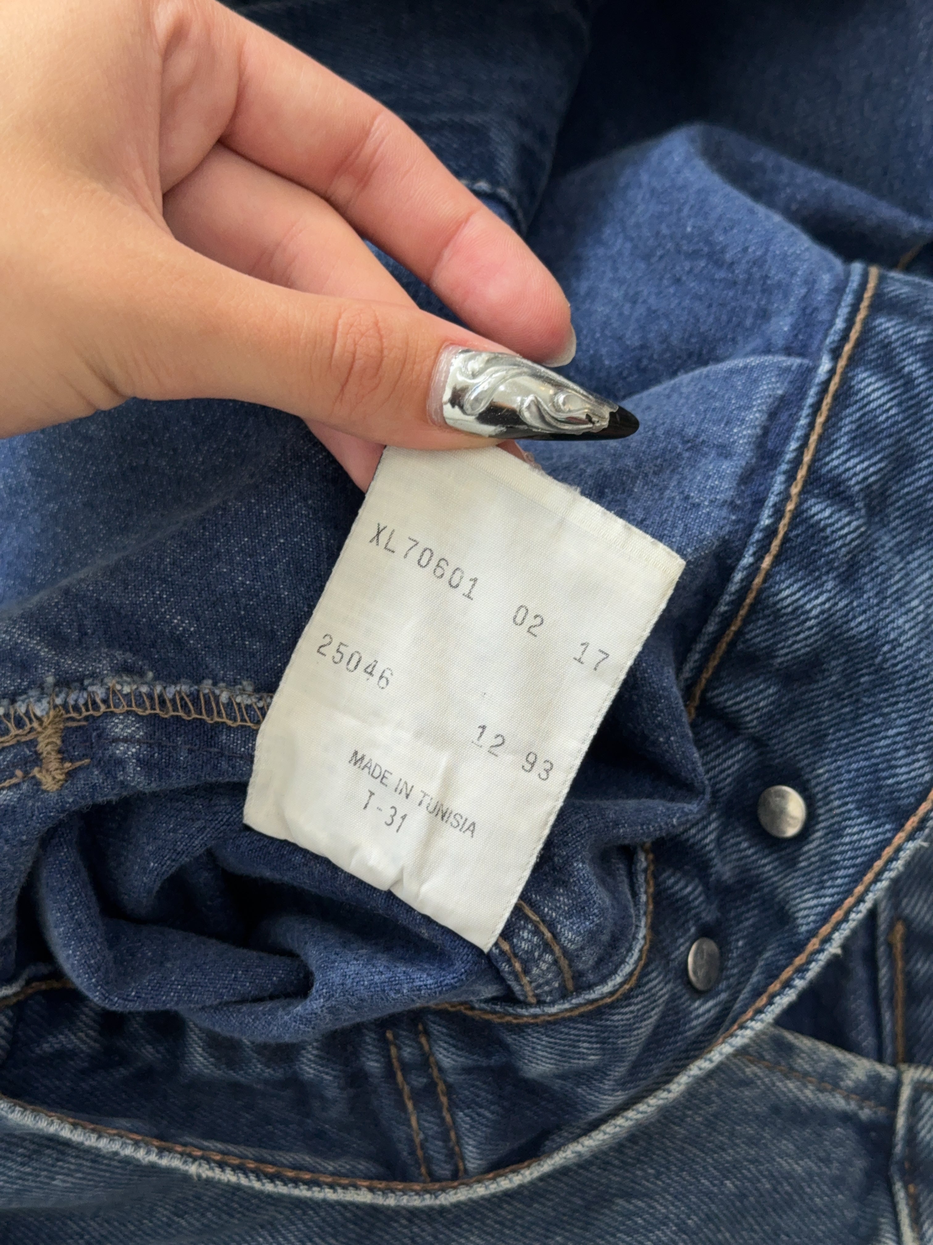 Vintage Levis Jeansjacke (XL)