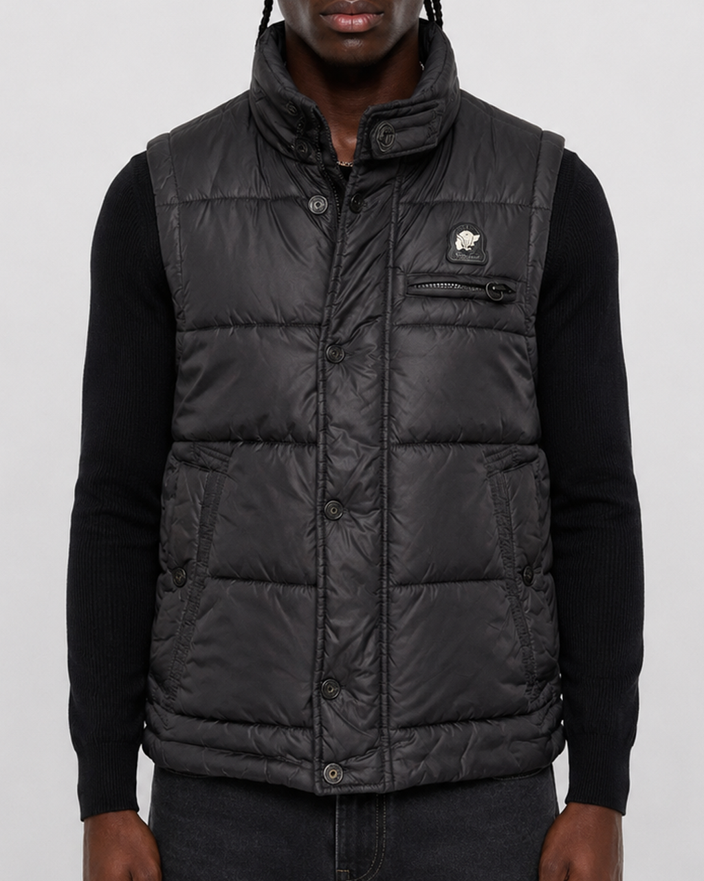 Vintage Energie Puffer Vest (S)