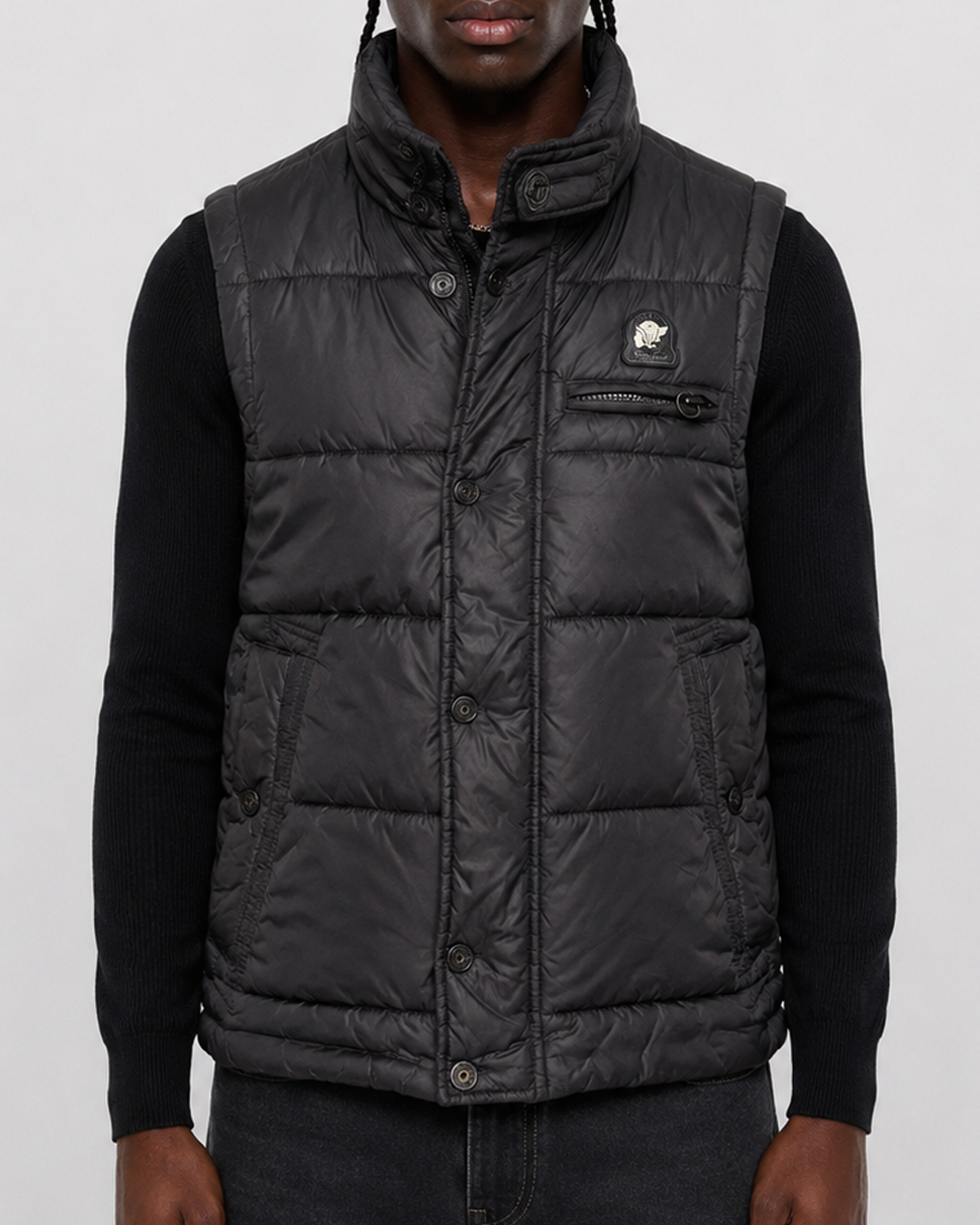 Vintage Energie Puffer Vest (S)