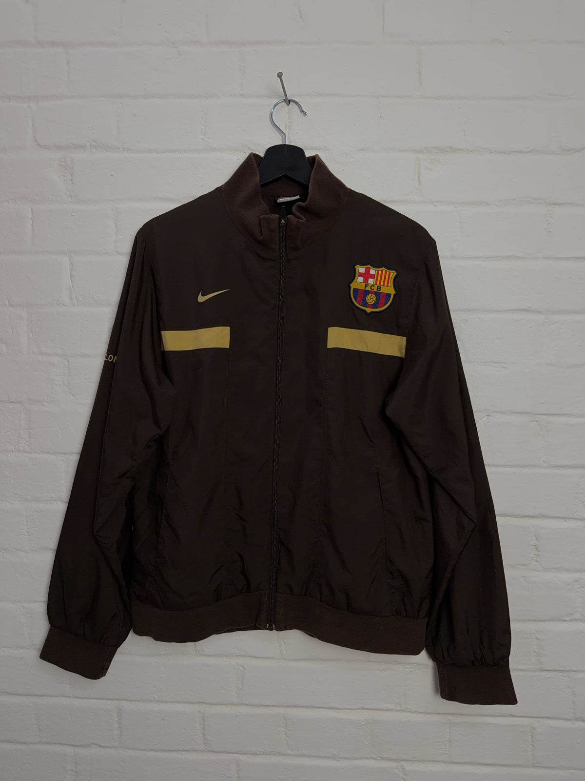 Vintage Nike FC Barcelona Track Jacke (S)