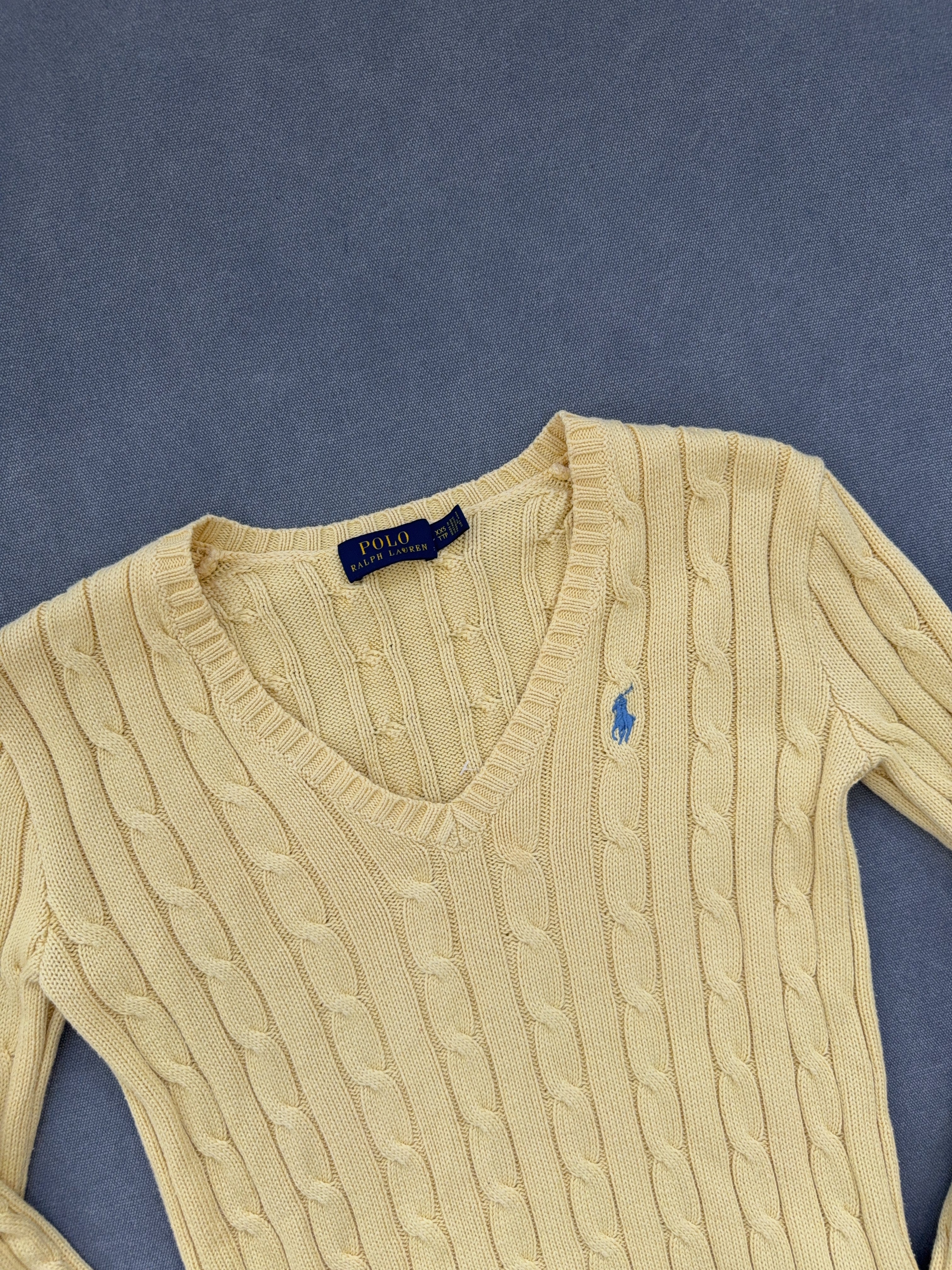 Vintage Polo Ralph Lauren Knit Sweater (XXS)