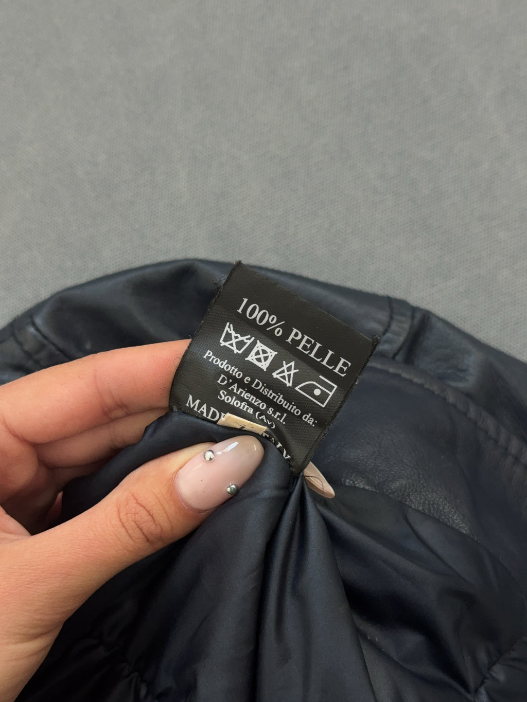 Vintage D'arenzo Jeansjacke (M)