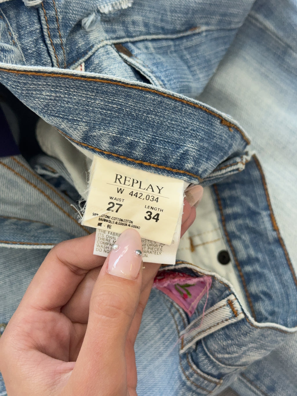 Vintage Replay Jeans (M)