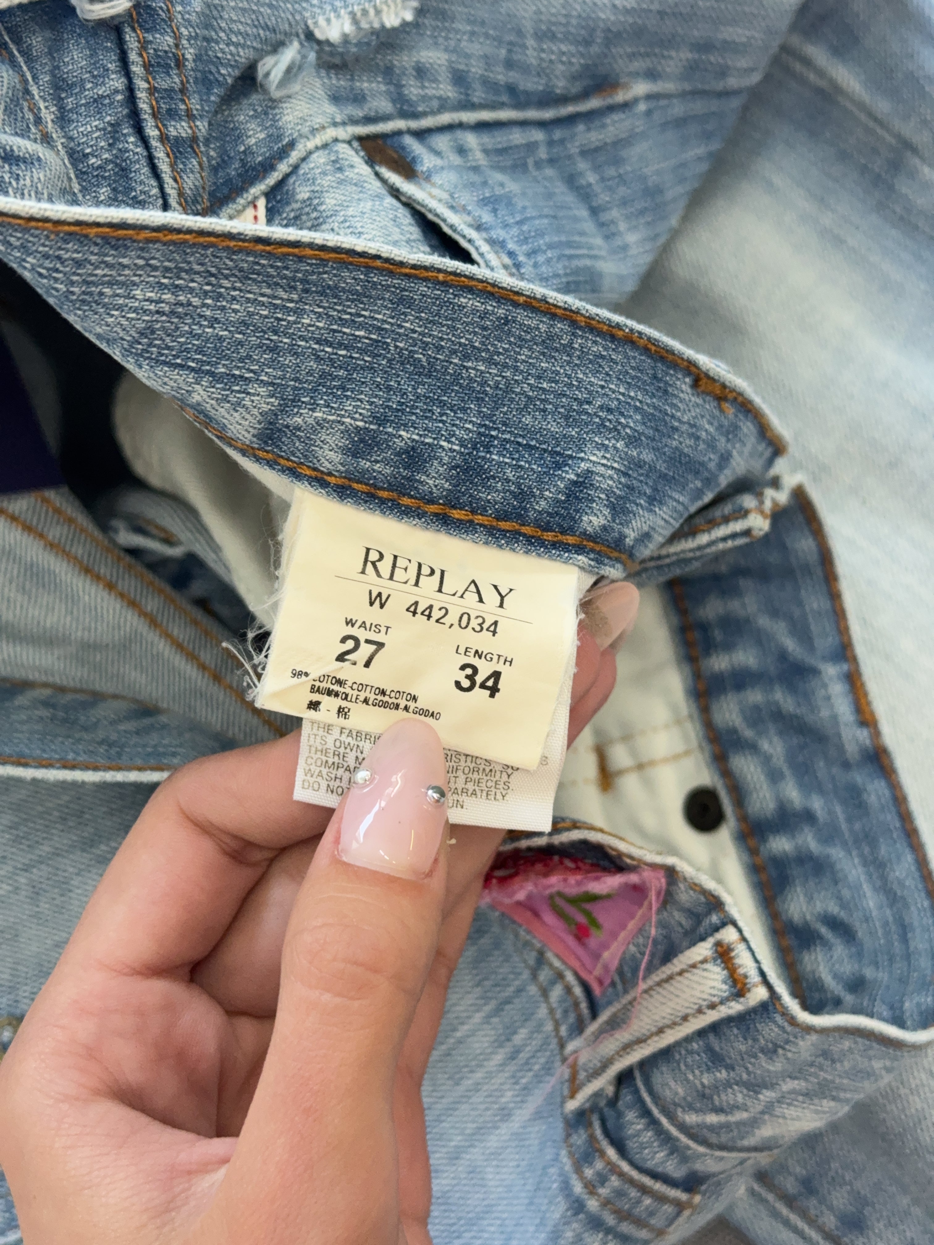 Vintage Replay Jeans (M)