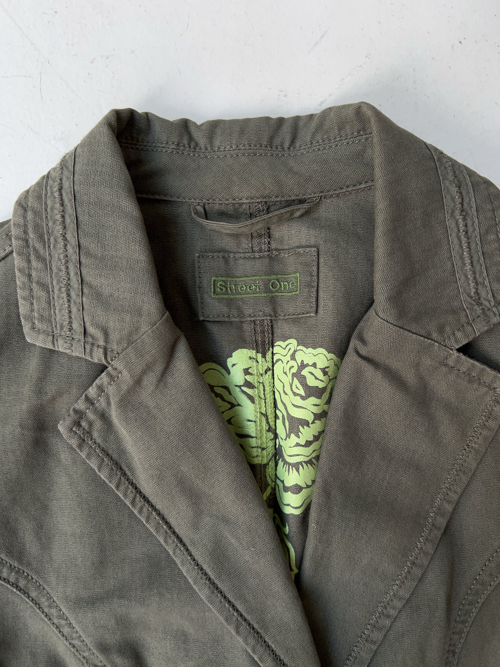 Vintage Green Napoleon Jacke (S)