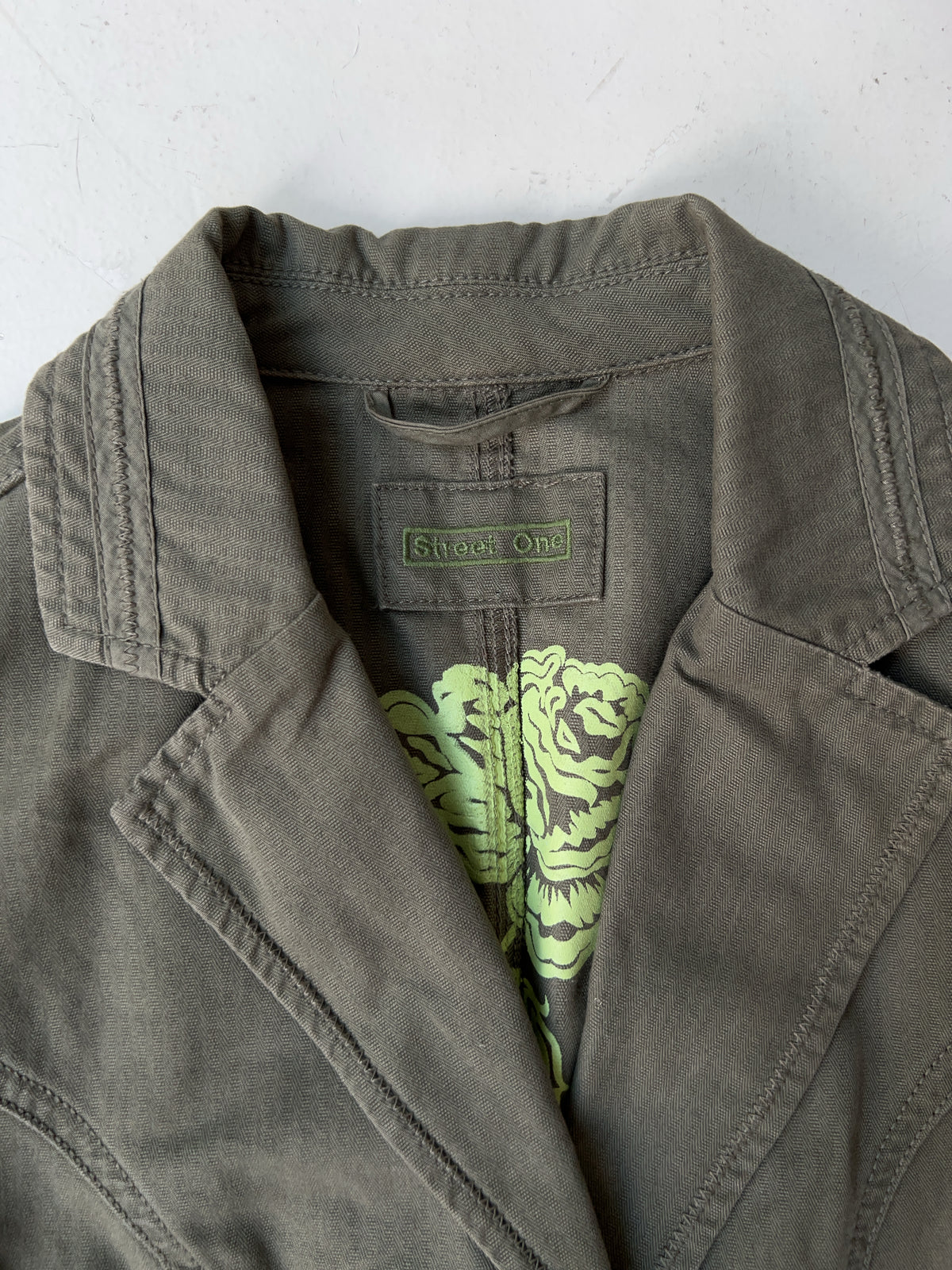 Vintage Green Napoleon Jacke (S)