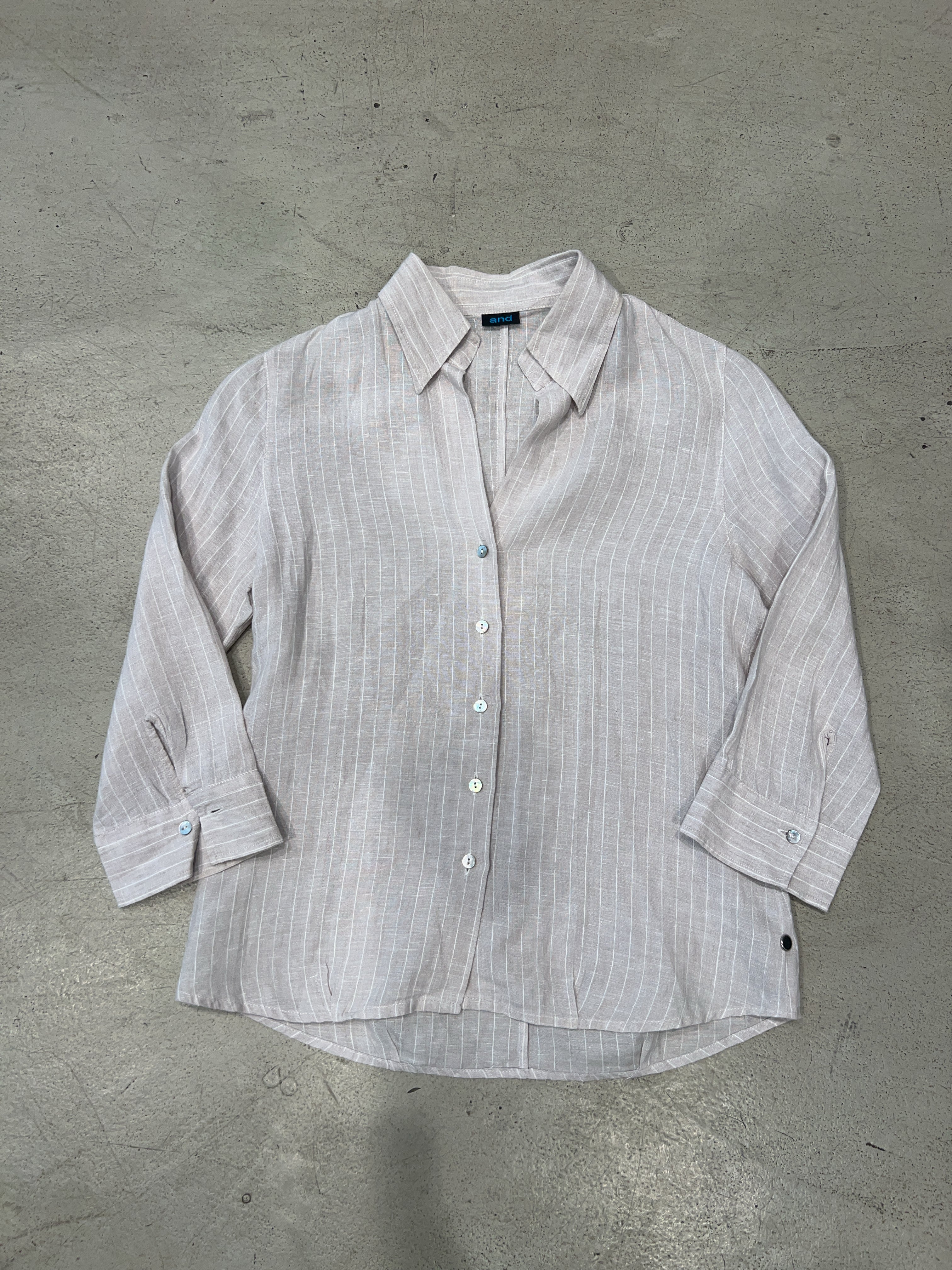 Vintage Striped Shirt (M)