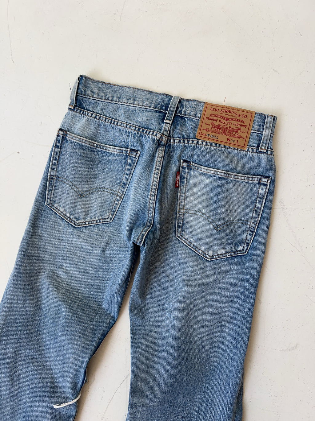 Vintage Levi's Hi-Ball Reworked Flared Jeans (M)