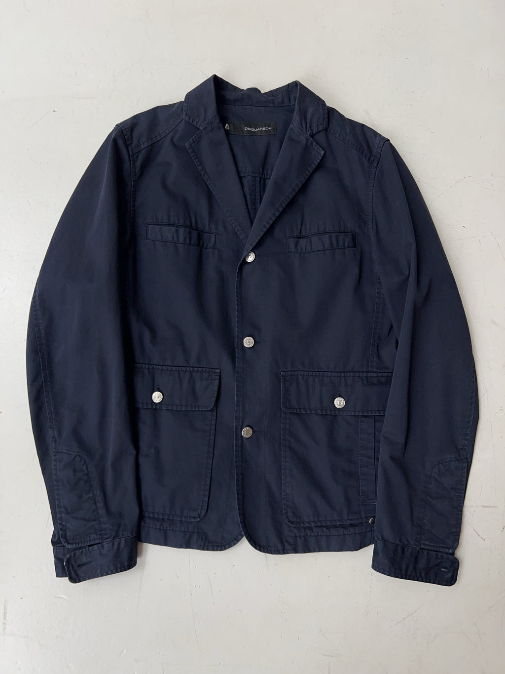 Vintage Dsquared2 Dark Blue Blazer (L)