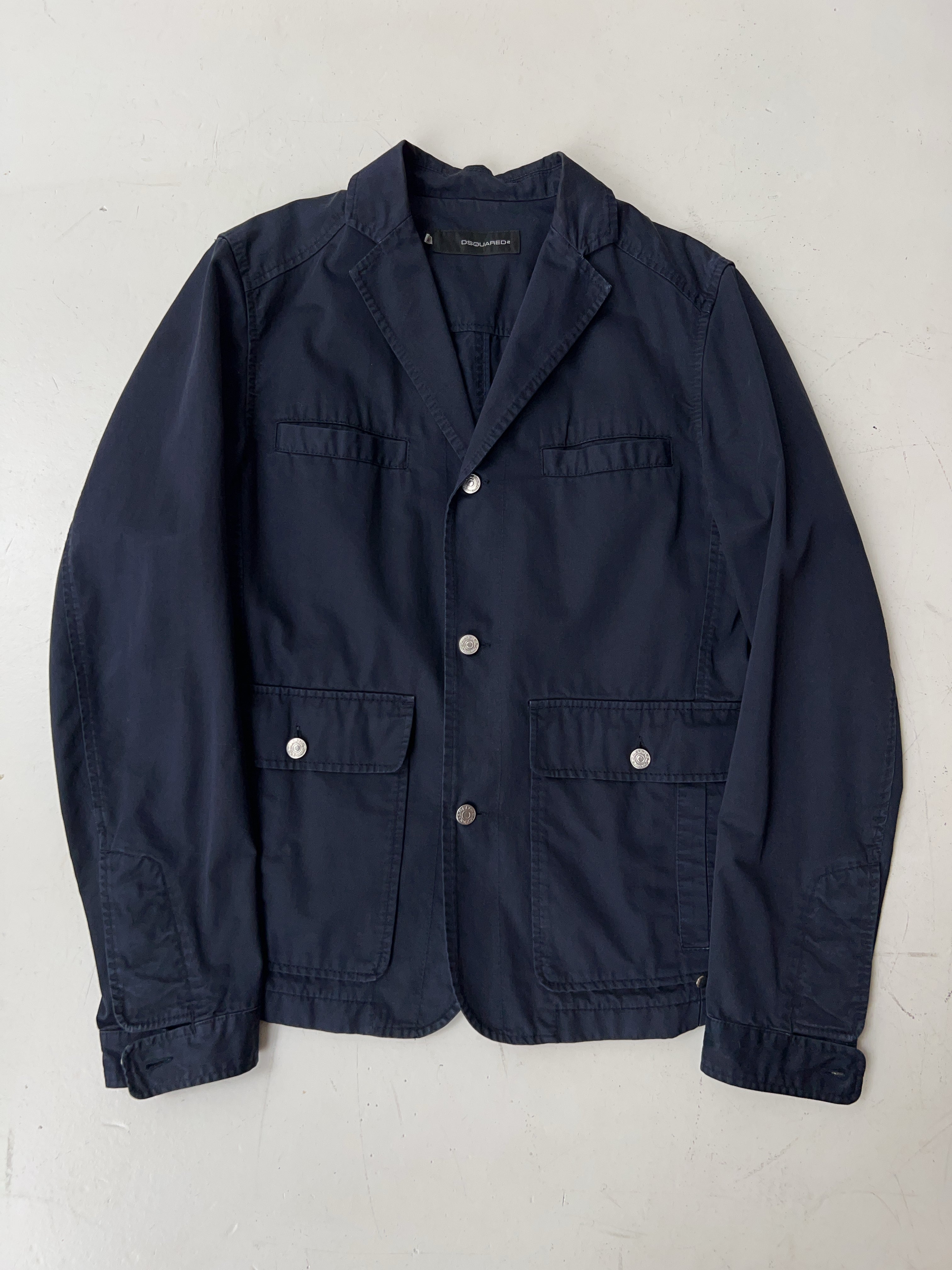 Vintage Dsquared2 Dark Blue Blazer (L)