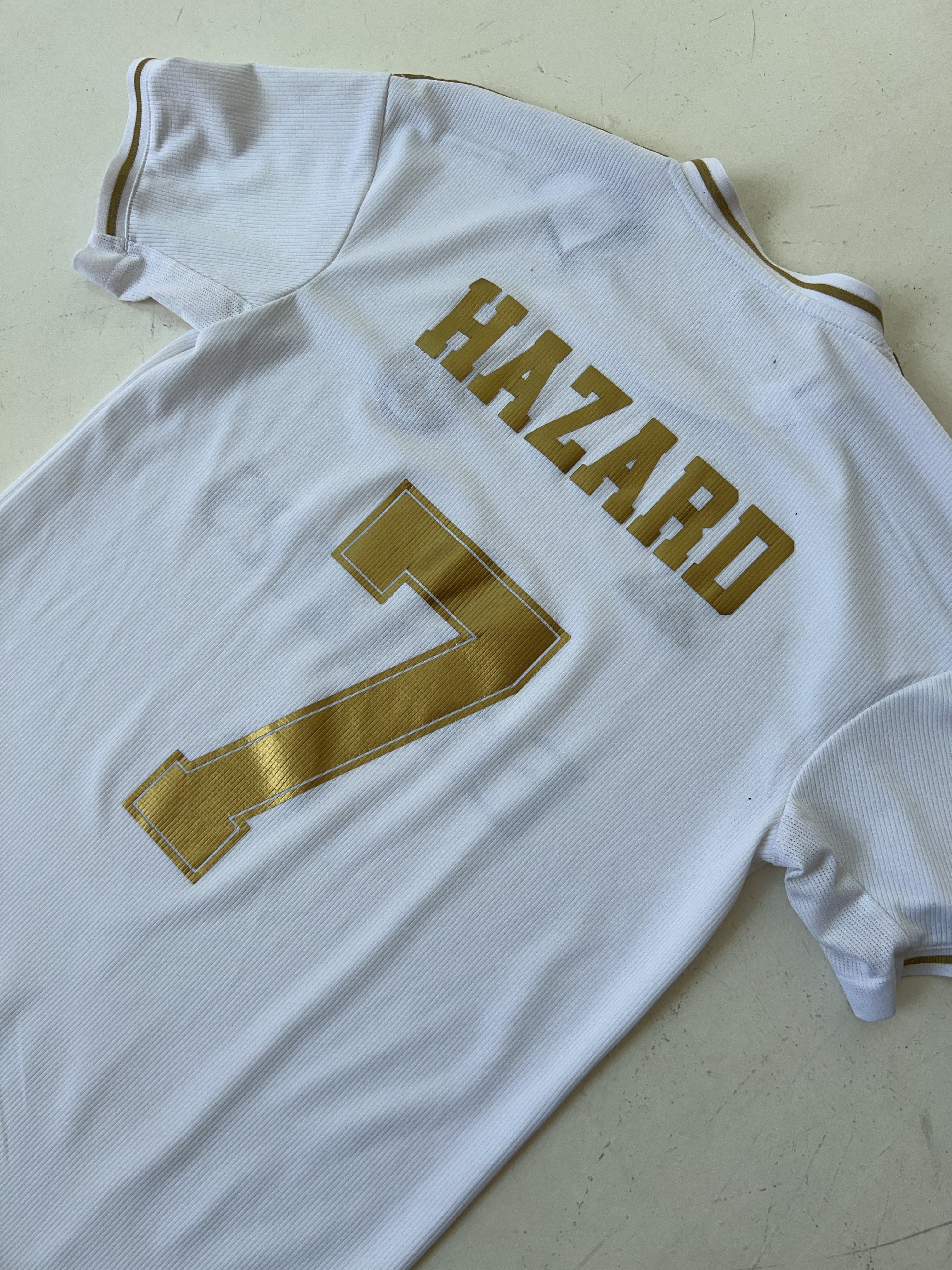 Vintage Adidas Real Madrid 2019/20 Hazard Home Jersey (S)