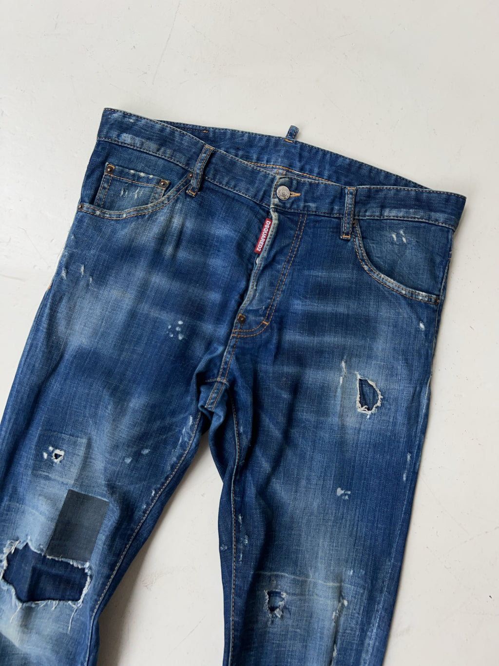 Vintage Dsquared2 Distressed Skater Jeans (L)