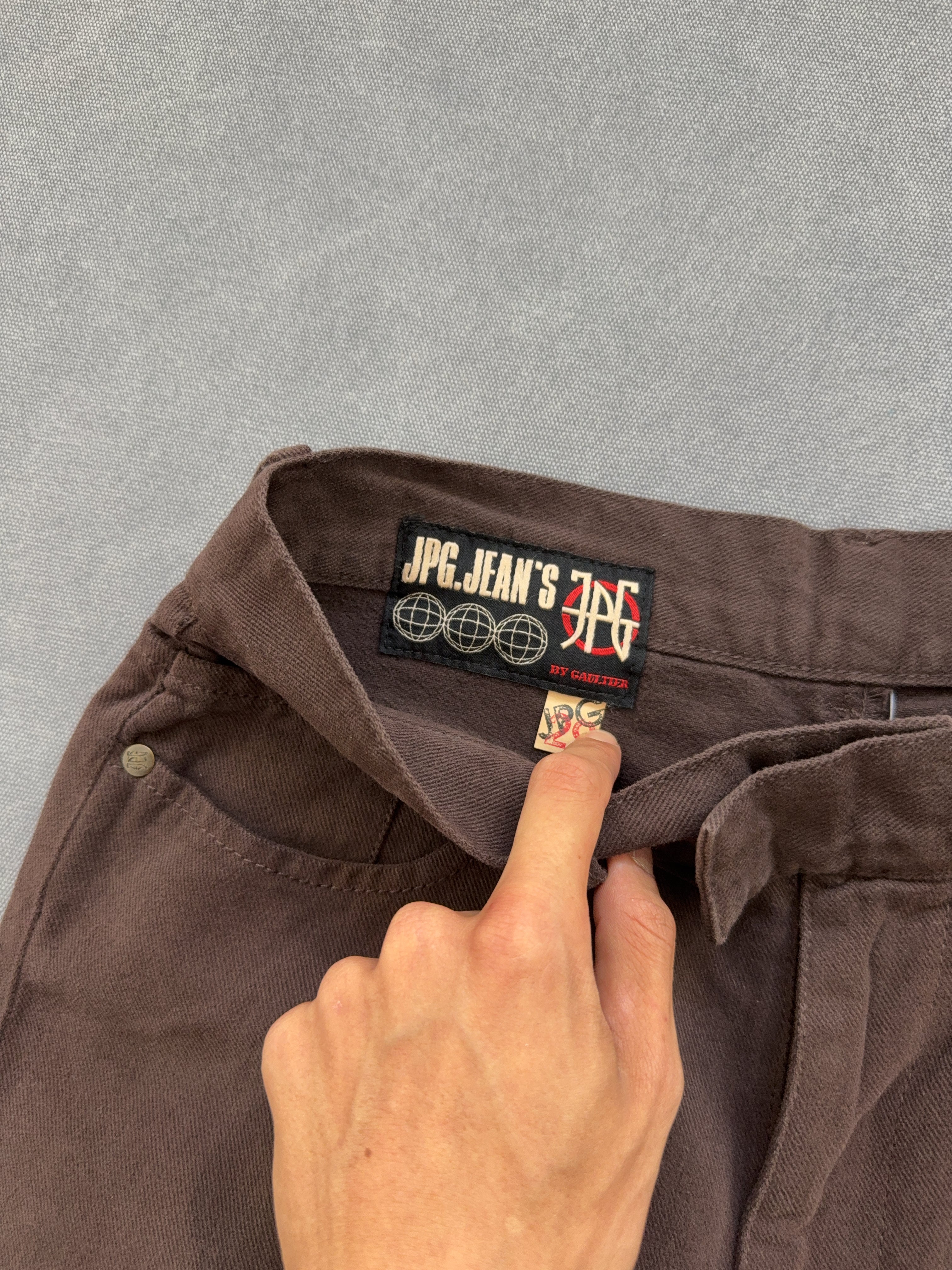 Vintage Jean Paul Gaultier Jeans für Damen. Y2K Second Hand 2000s Fashion 
