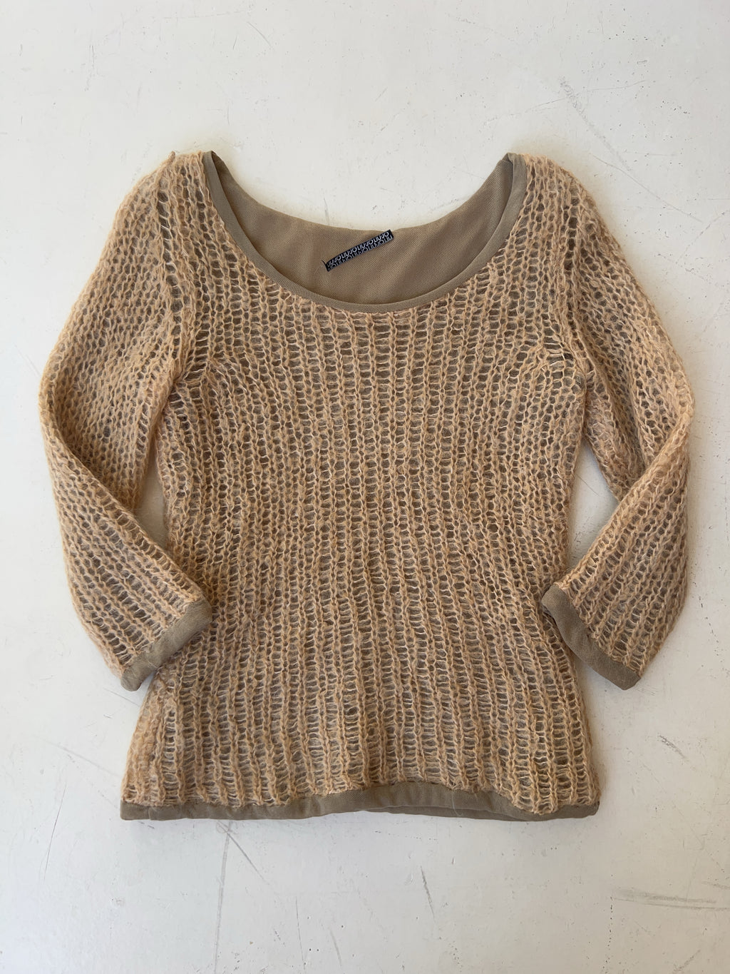 Vintage Liu Jo Knit Sweater für Damen. Y2k Second Hand 2000s Fashion.