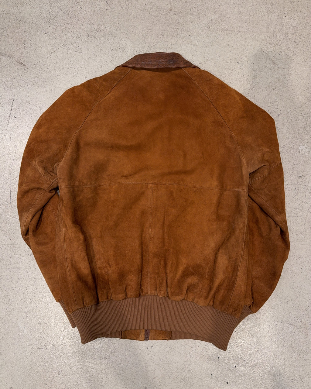 Vintage Suede Lederjacke (M)