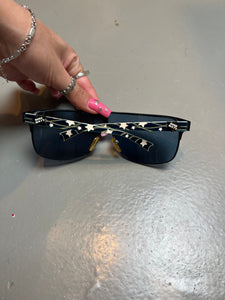Vintage Miss Sixty Black Star Sunglasses