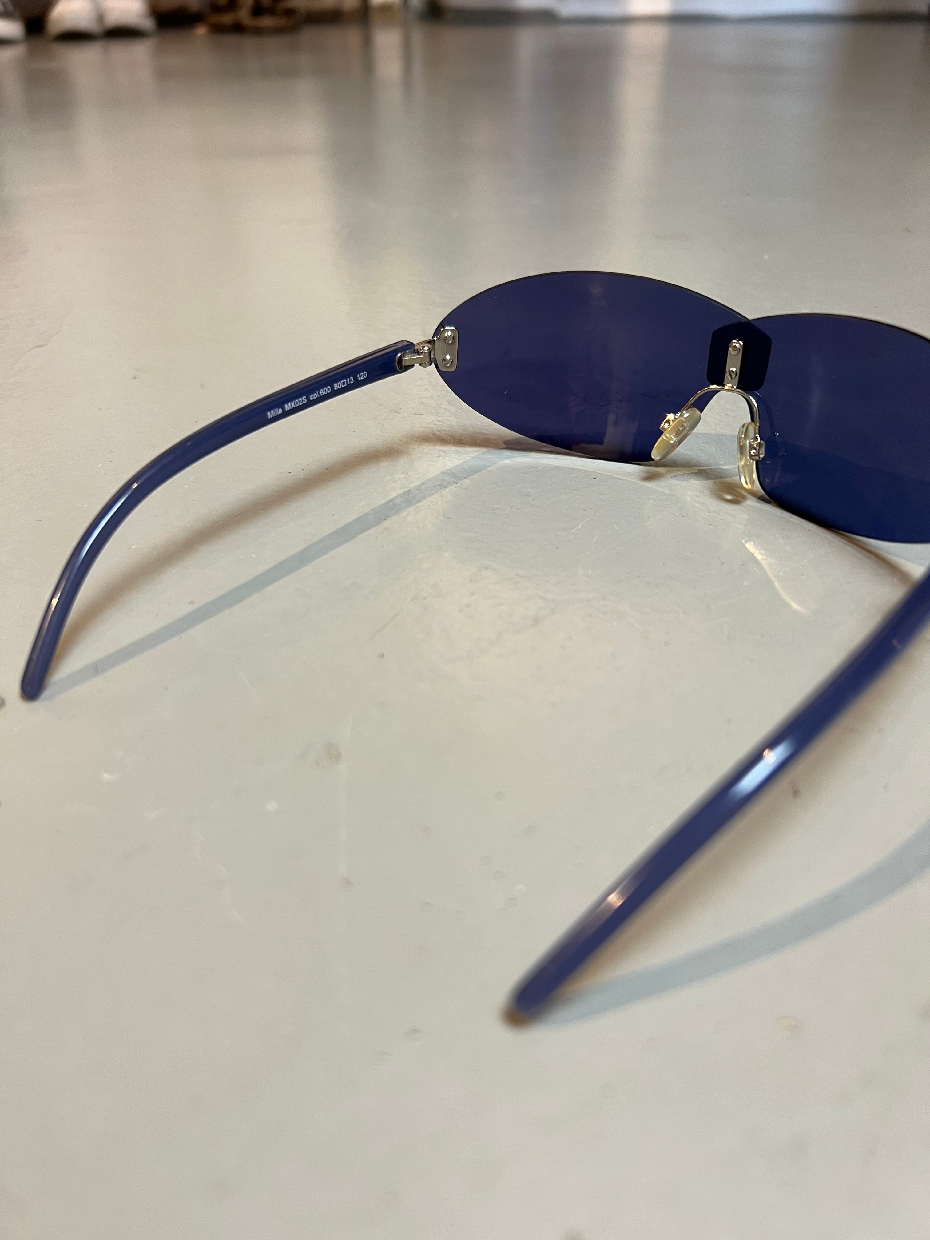 Vintage Y2K Violett Miss Sixty Sunglasses