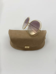 Chloé Sunglasses Nickel gold chains CE114ST 810