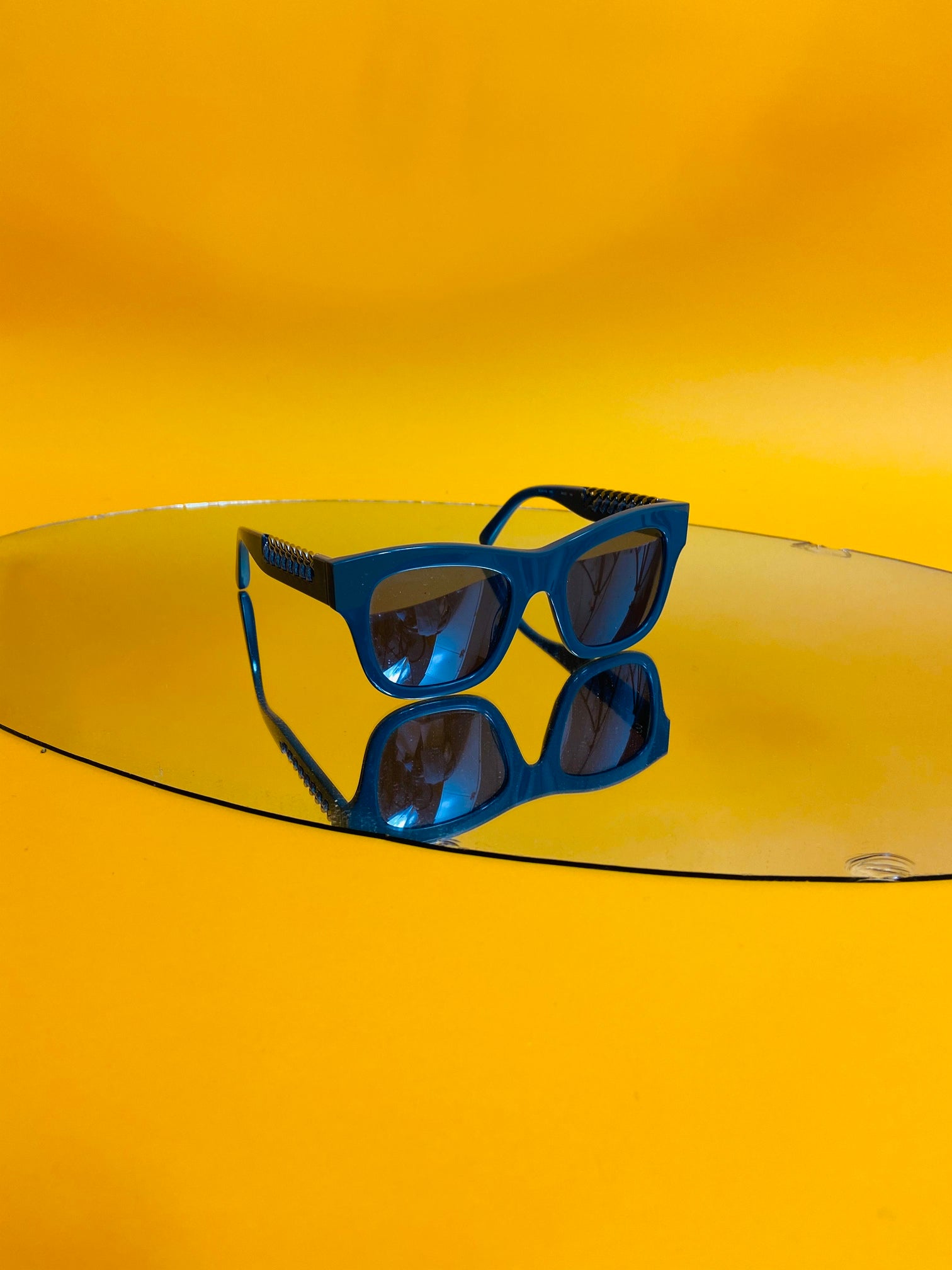 Vintage Stella McCartney Sunglasses chains grey