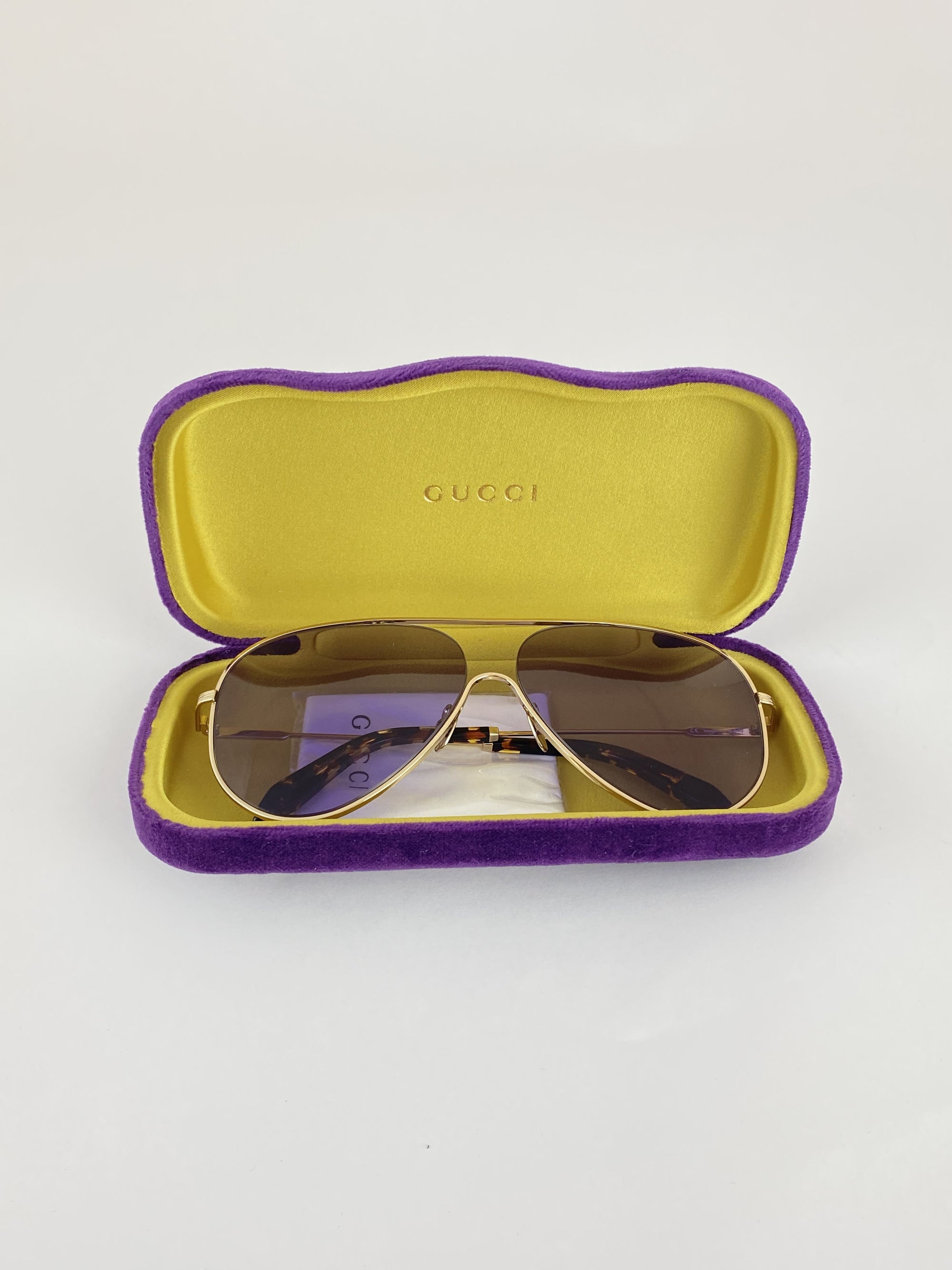 Victoria Beckham Pilot Sunglasses purple