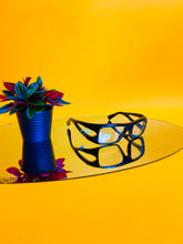 Laden Sie das Bild in den Galerie-Viewer, Vintage Theo Kamikaze 70s Glasses black
