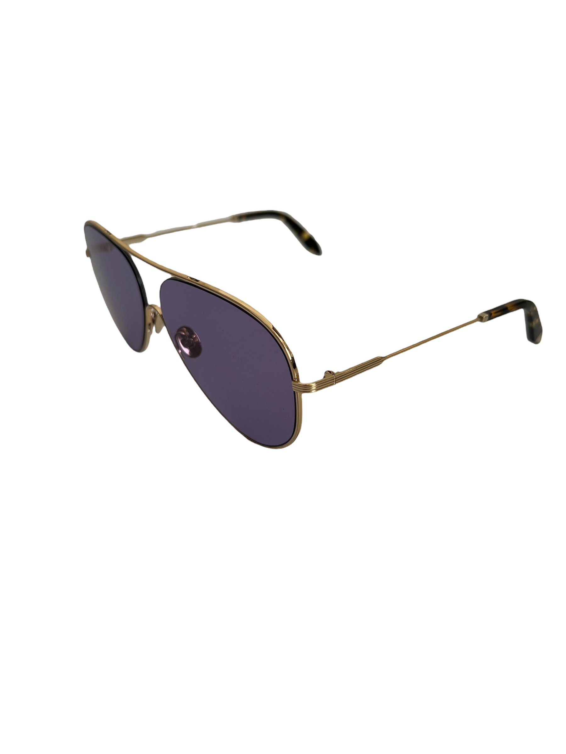 Victoria Beckham Pilot Sunglasses purple