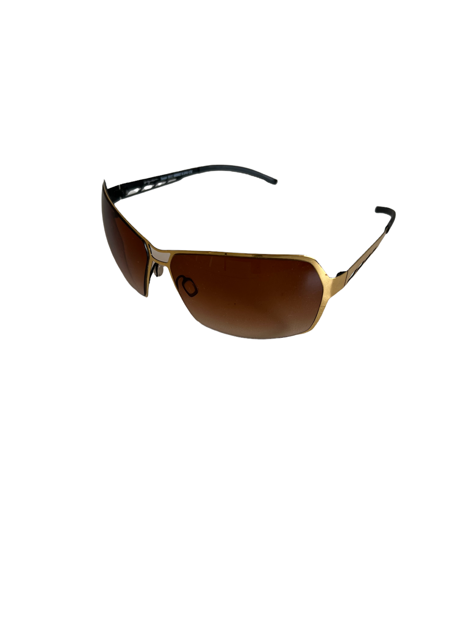 Y2K Sunglasses Orgreen Optics Gold
