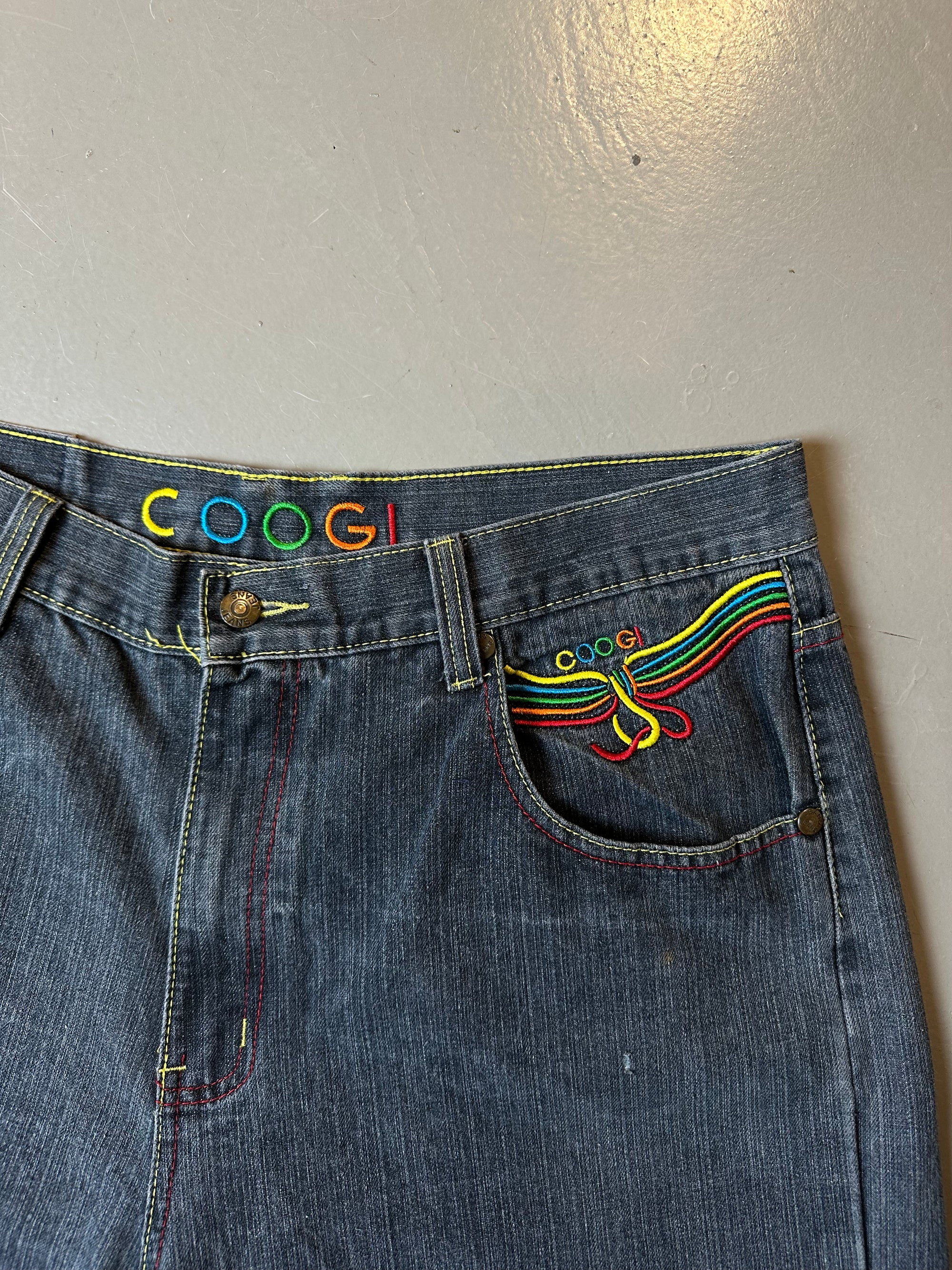 Vintage Coogi Printed Baggy Pants L/XL