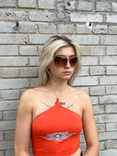 Laden Sie das Bild in den Galerie-Viewer, Y2K Sunglasses Orgreen Optics Gold