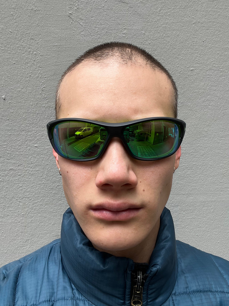 Nike Black/Green Tinted Sunglasses