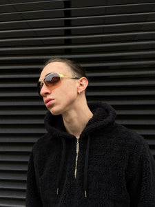 Y2K Sunglasses Orgreen Optics Gold