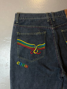 Vintage Coogi Printed Baggy Pants L/XL